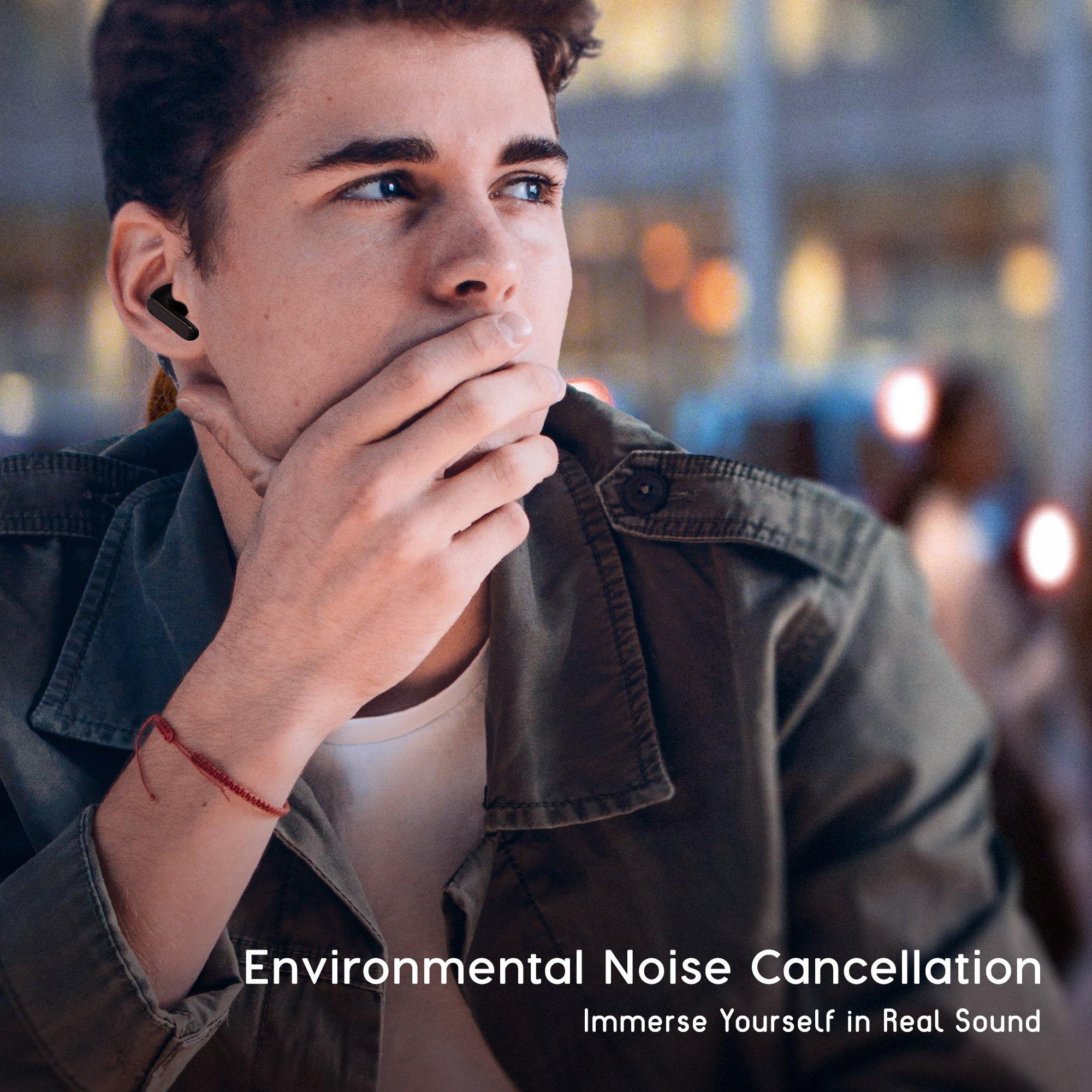 Ambrane Dots 20 True Wireless Earphones (Black) - AmbraneIndia